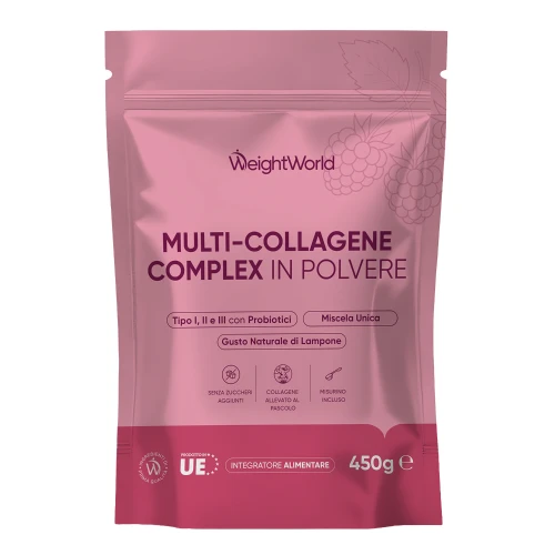 WeightWorld Multi-Collagene Complex in Polvere Alternative: Tipo I, II e